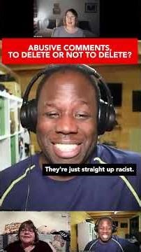 Should we delete racist comments? #shorts #youtube #moderation