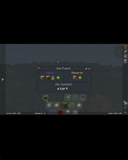 FTBQuests 1.20, 51: Time to count Quest #videogames #minecraft