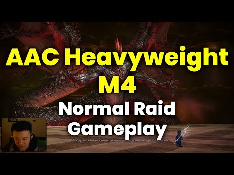 AAC Heavyweight M4 Normal Raid Gameplay | Dragoon POV | FFXIV