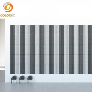 [Hot Item] Modern Design Style Wall Decoration Wood Wool Acoustic Panel