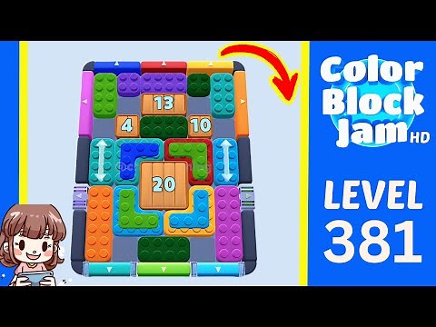 Color Block Jam Level 381 Solution Walkthrough