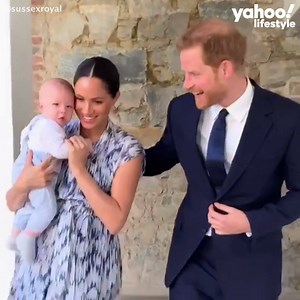 519K views · 1.4K reactions | Baby Archie is on the move!  Meghan Markle and Prince Harry brought their 4-month old son to meet Archbishop Tutu in South Africa. | In The Know Now | Facebook