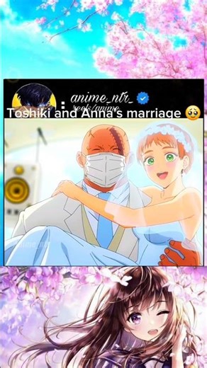 Toshiki and Anna's marriage