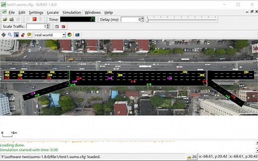 【SUMO】SUMO-gui仿真过程中贴图设置