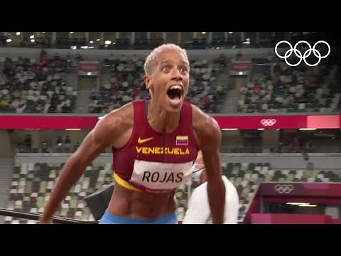 Yulimar Rojas de Venezuela ganó la medalla de oro en triple salto | #Tokio2020 Highlights