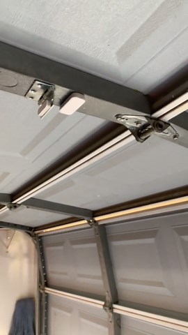 Easy way to add a security contact sensor to your garage door! 🤝