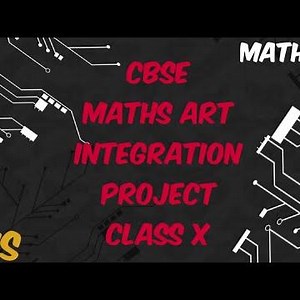 Maths ART INTEGRATED PROJECT|| Maths in daily life ||Best project ||Activity