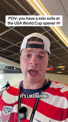 Solo Suite at USA World Cup Opener — I’ll Do Top Comment