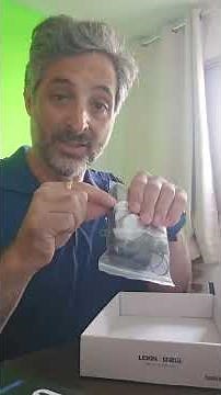 Lexin G2P unboxing do comunicador de capacetes