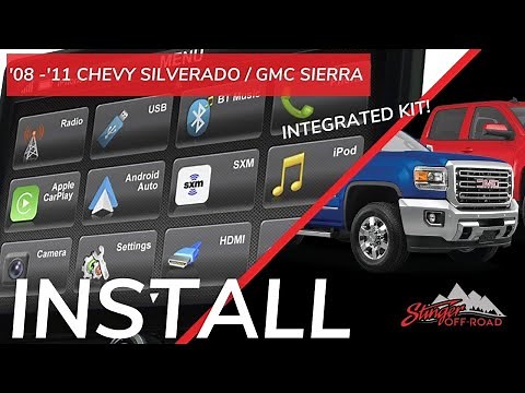 How To Install HEIGH10 Radio for 2008-2011 GMC Sierra & Chevy Silverado Radio