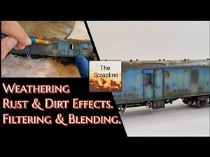 Episode 21. Weathering | Filtering & blending rust & dirt effects | Part 3.