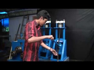 Hand operated AC Hose crimping machine