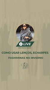2.1K views · 4.1K reactions | Tem quem diga que as pessoas ficam mais elegantes no inverno em virtude dos acessórios quentinhos e cheios de estilo que são usados para dar um up nos looks. Você sabe quais são e como usá-los para deixar o seu visual mais elegante? Fica comigo neste vídeo que eu vou te ensinar como usar cada um. | Ser Chique Cabe no Seu Bolso | Facebook