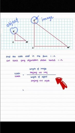 1 分钟学会Scale drawing⁉️ 快速解答🤩🤩