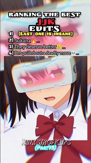 Ranking the most Insane JJK Edits