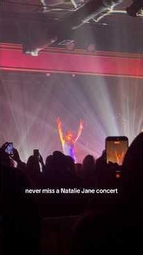 Never miss a Natalie Jane concert - she’s incredible live! 🤍 #nataliejane #portland #livemusic