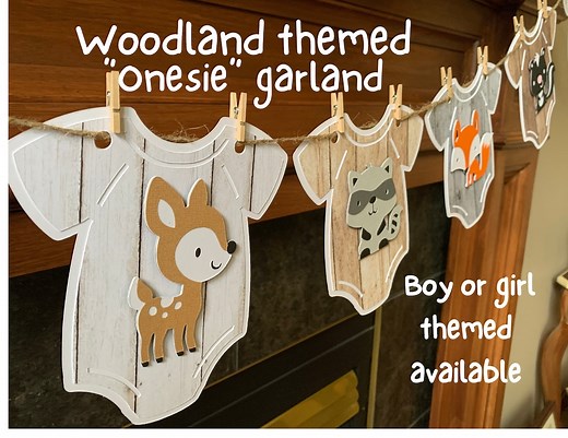Woodland Animal Baby Shower Decorations, Woodland Baby Shower Decorations Boy, Woodland Themed Baby Shower Decorations, Forest Animal Baby - Etsy