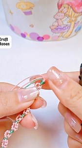 21K views · 260 reactions | Instructions for tying a beautiful flower bracelet | Craft Haven | Facebook