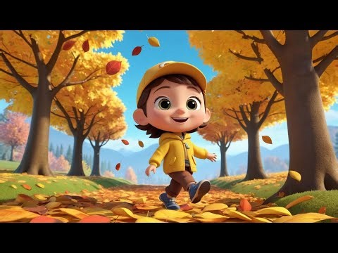 Count the Leaves Falling from the Trees | Fun Counting Song for Kids | Nature Learning Adventure