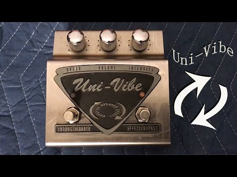 Dunlop Uni Vibe UV 1 - My favorite swirly effect!