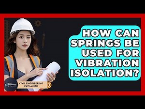 How Can Springs Be Used For Vibration Isolation? - Civil Engineering Explained