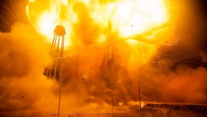 NASA releases spectacular photos of 2014 Antares rocket explosion