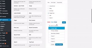 Move WordPress Widgets Without Dragging to Widget Areas!
