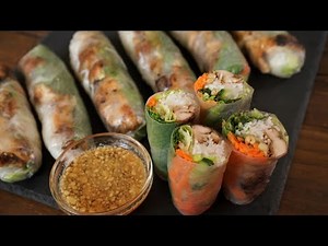 Lemongrass Chicken Spring Rolls: a real delight rich in fragrances - Morgane Recipes