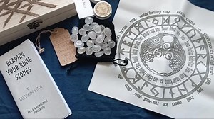 Rune Stone Divination Kit - Elder Futhark Travel Kit - Etsy Australia