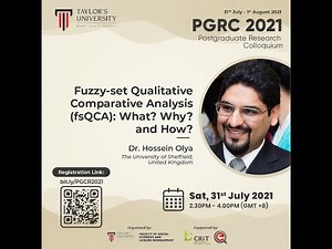 PGRC, 2021, Fuzzy-set Qualitative Comparative Analysis (fsQCA): What? Why? and How?