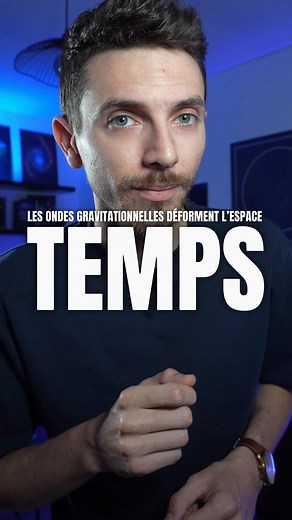 L’Univers vibre … et votre corps, aussi ! Les ondes gravitationnelles sont issues d’un évènement cataclysmique, comme la fusion de deux trous noirs. Elles voyagent à la vitesse de la lumière et déforment littéralement l’espace-temps sur leur passage, jusqu’à nos particules qui nous composent : on « s’étire » et se « comprime ». Heureusement, les objets à l’origine sont si loins de nous que cet effet nous est imperceptible 😉 . . . . . #astronomie #univers #astro #cosmos #science #espace #physiqu