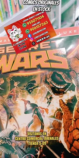 Cómics originales Marvel y DC en Gekko Bookstore