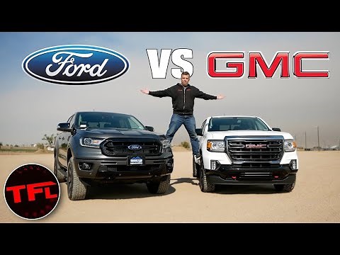 One Of These Off-Road Trucks Is WAY BETTER! New Ford Ranger FX4 versus the new 2021 GMC Canyon AT4