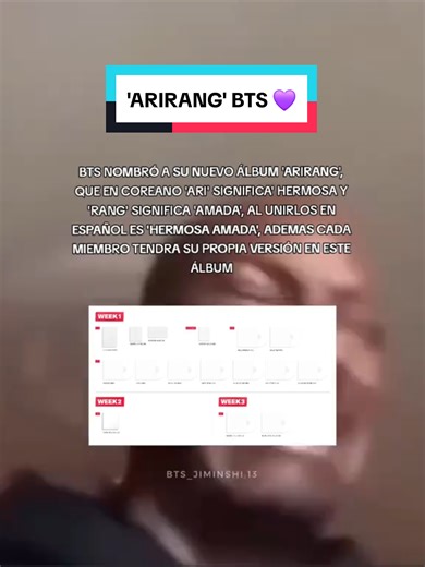 BTS y su nuevo álbum 'Arirang' que significa 'Hermosa Amada'