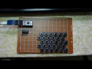 Arduino MIDI keyboard