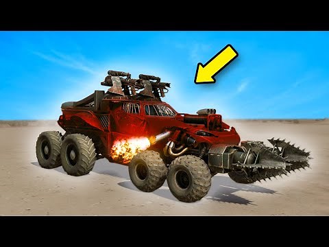 This Game Lets You BUILD YOUR OWN CARS And BATTLE THEM! | Crossout
