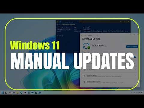 Windows 11: Manually Download and Install Updates