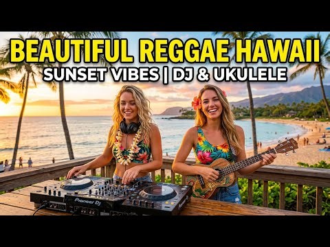 Hawaiian Reggae Chill Mix 🌴 Tropical Island Music for Stress Relief