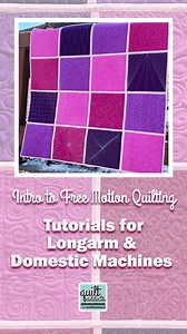 Our Free Motion Quilting Tutorial Series starts on February 1! | Quilt Addicts Anonymous