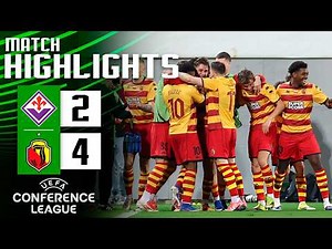 Fiorentina - Jagiellonia | 2-4 (AGG 5-4) | Highlights | UEFA Conference League 25-26