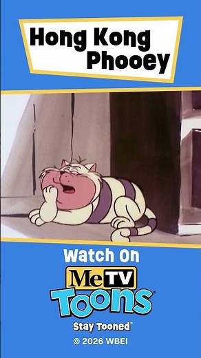 Saturdays are for Hong Kong Phooey on MeTV Toons!