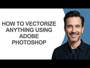 How to Vectorize Anything Using Adobe Photoshop - KevinHowTo