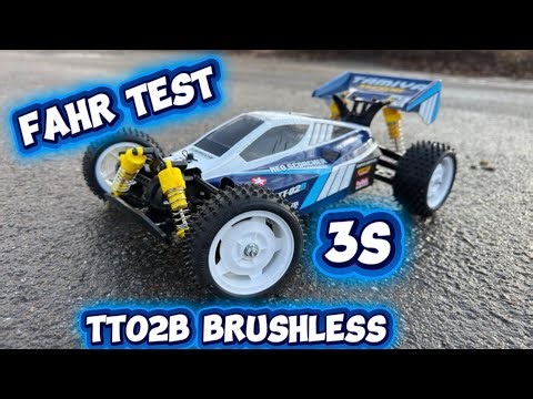Test Tamiya TT02B Neo Scorcher 1/10 Buggy Brushless 3s 4x4