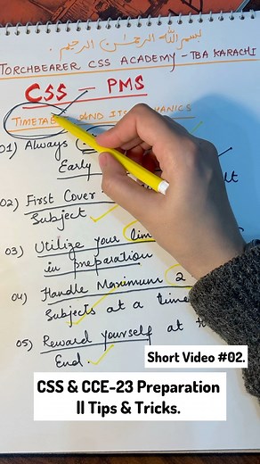 4.2K views · 107 reactions | CSS and CCE-23 Preparation || Tips and Tricks. #ConquerCSSwithTorchbearerKarachi#Top #CSSAcademy #CSPathway#QualityNotes #ExpertFaculty #PersonalizedGuidance #AchieveCSSExcellence #KarachiCSS #TorchbearerCSSAcademy #TBAKarachi #CSS2024 #SuccessStories #FreeRevisionWorkshop #GulshanIqbalCSS #CSS2025 #CCE2023 | Torchbearer CSS Academy - TBA Karachi | Facebook