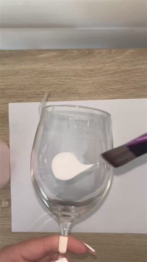 Step 1 of learning how to glitter a wine glass. Perfect idea to make for friends and familys celebrations ✨ Check out link in bio for more info #asmnsounds #satisfyingvideos #satifying #satisfaction #fyp #reels #adsonreels #viral #reelsfb #OMG | Glass That Glitters
