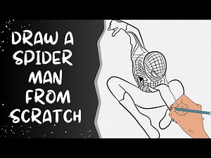 How To Draw Spider-Man || Easy drawings step by step