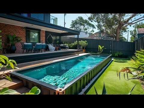How to DIY a 40′ Shipping Container Pool???
