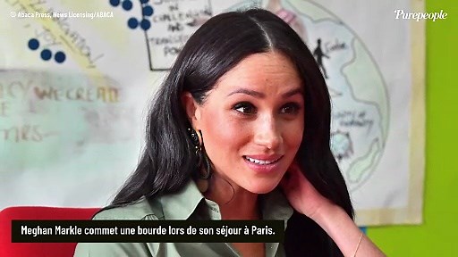 Meghan Markle commet une bourde en plein Paris : la mère de son mari Harry, Lady Diana, en cause