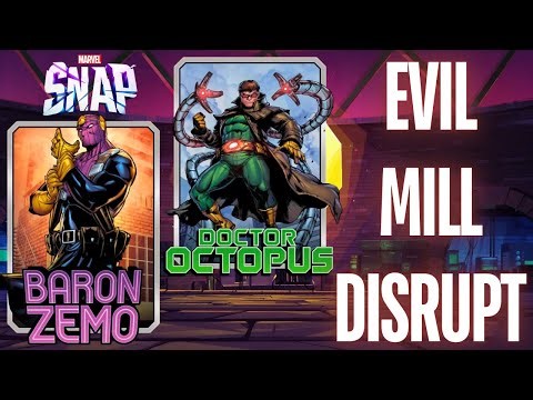 EVIL Mill Destroy Deck Marvel Snap