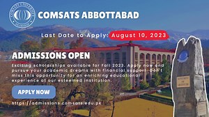 COMSATS Abbottabad offers quality education, diverse programs, and research opportunities. It has modern facilities, experienced faculty, and industry collaborations. The campus encourages co-curricular activities and promotes diversity and inclusion. Located in a scenic city, it provides a conducive atmosphere for studying and personal growth. Apply Now: https://admissions.comsats.edu.pk/ | COMSATS University Islamabad, Abbottabad Campus